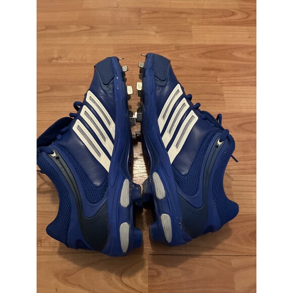 Adidas Men's Baseball Cleats AdiTUFF Size 11.5 Royal Blue - Picture 12 of 16